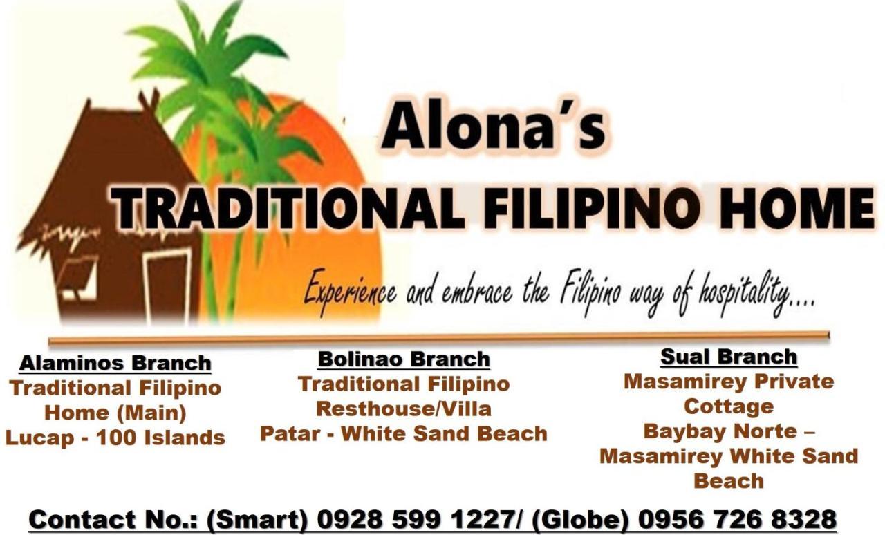 ألامينوس Alona'S Traditional Filipino Home Near 100 Islands Wharf المظهر الخارجي الصورة